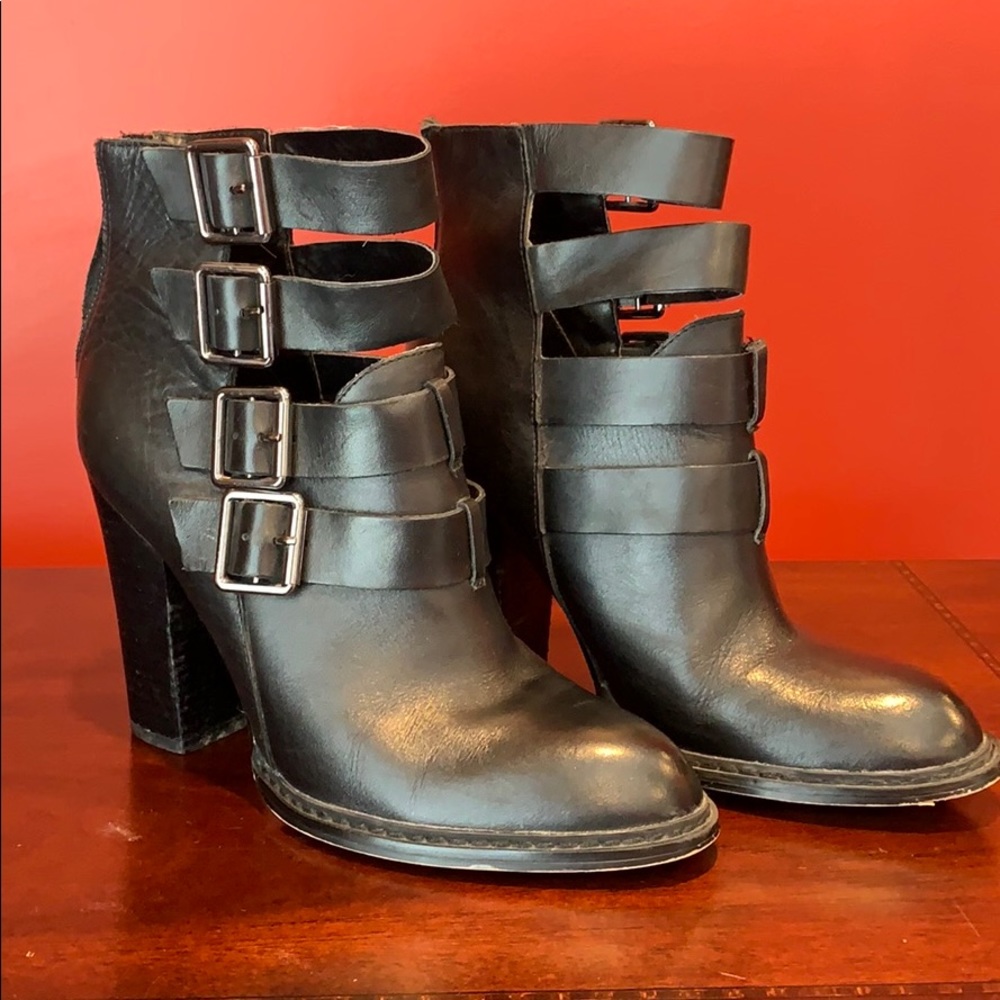 Black booties